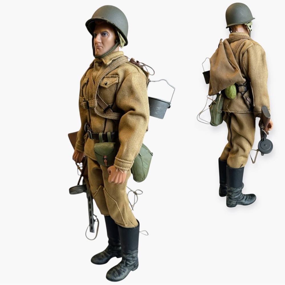 21st Century Toys WWII Soviet Infantry Soldier 1:6 Scale Thompson Drum - Coll